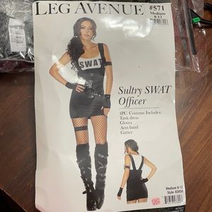 Leg Avenue | Medium 8-12| Swat | Halloween | worn once